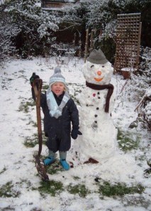 Snowman photo